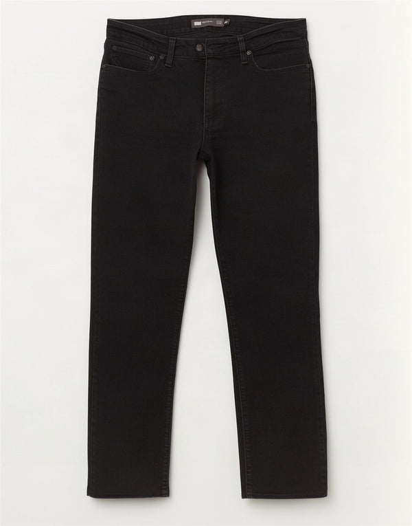 Levi's γυναικείο Demi Curve ψηλόμεσο ίσιο τζιν US 14 XL W32 L28 μαύρο