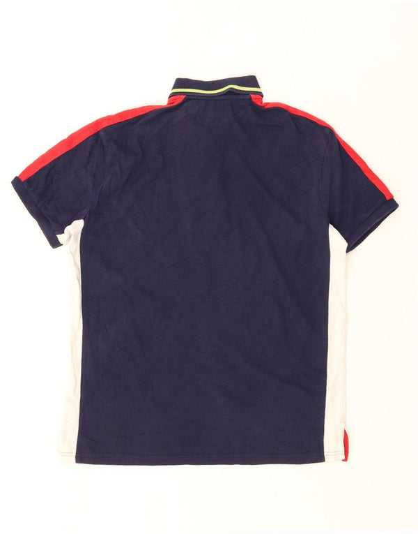 Πόλο Ralph Lauren Ανδρικό πουκάμισο με προσαρμοσμένη εφαρμογή Polo Medium Navy Blue Colourblock