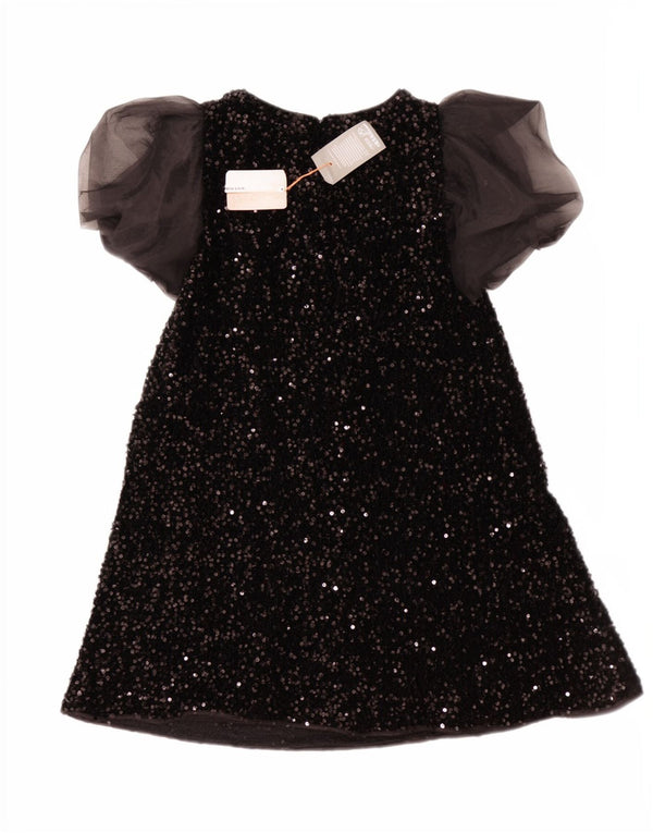 Φόρεμα Monsoon Girls Sequin A-Line 12-13 Years Black Polyester