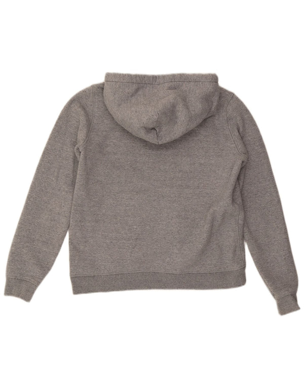 Jack Wills Γυναικείο Γραφικό Φούτερ UK 12 Βαμβακερό μεσαίο γκρι