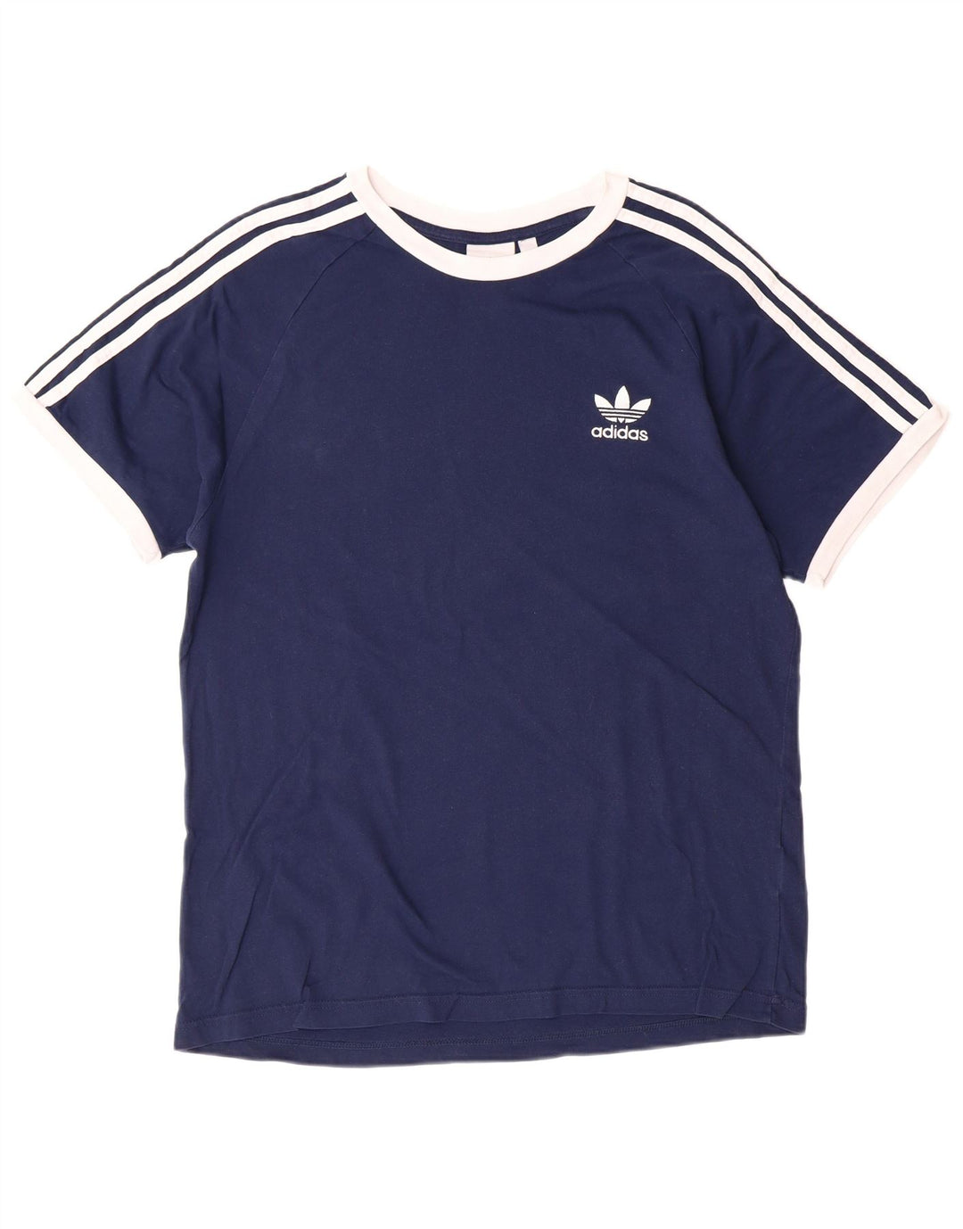 Ανδρικό T-Shirt ADIDAS Top Large Navy Blue από βαμβάκι