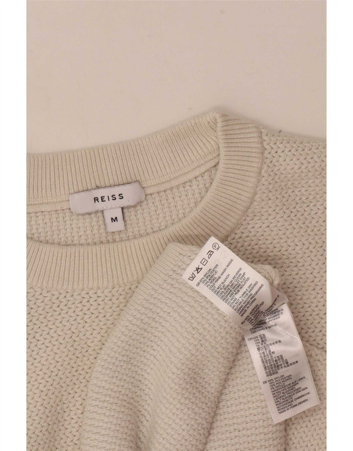 Ανδρικό πουλόβερ Reiss Crew Neck Jumper Medium Beige Nylon