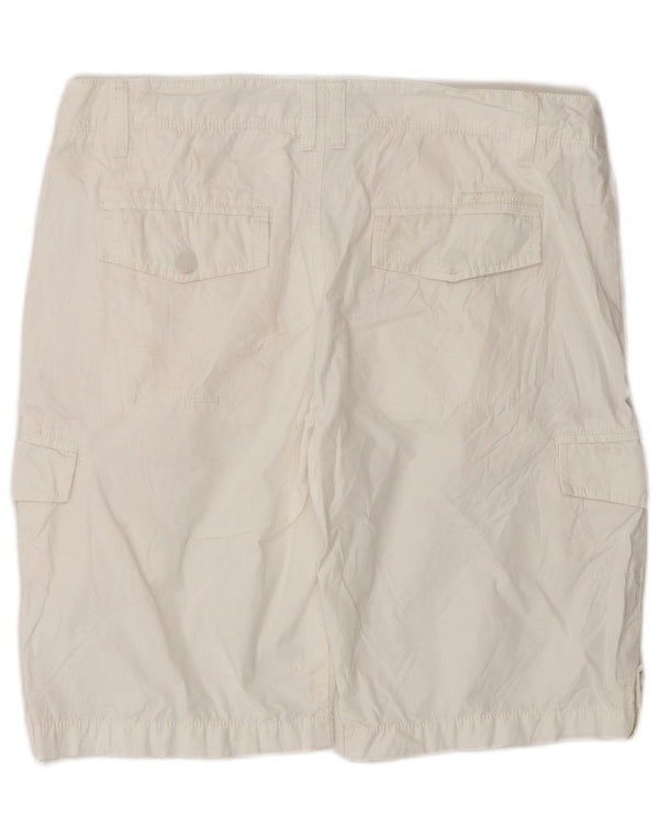 Ανδρικό σορτς Cargo Calvin Klein W32 μεσαίο λευκό βαμβακερό