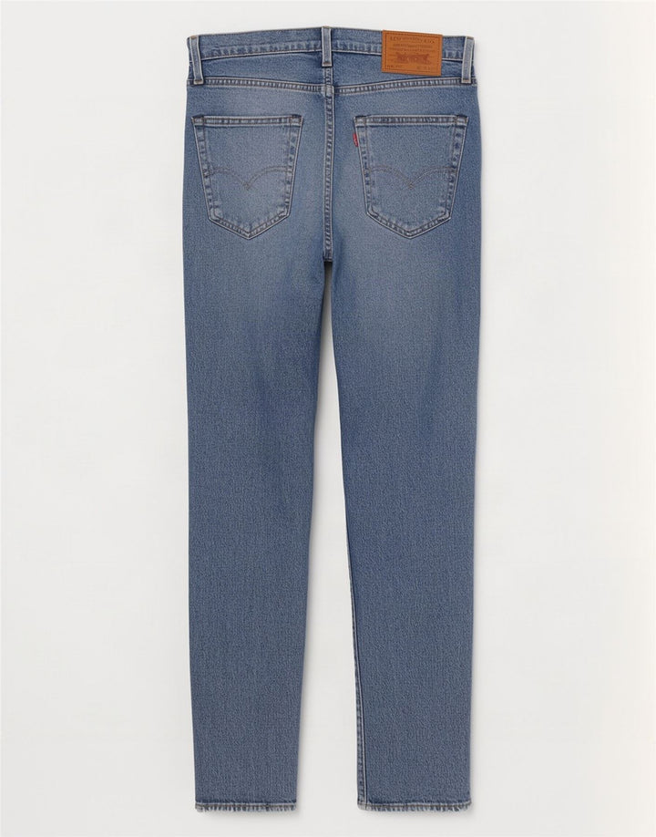 Levi's Mens 512 Tapered Slim Jeans W29 L32 Blue Cotton