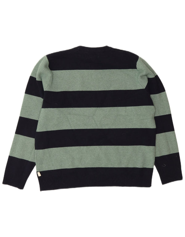 Marks & Spencer Γυναικείο πουλόβερ με λαιμόκοψη UK 16 Large Navy Blue