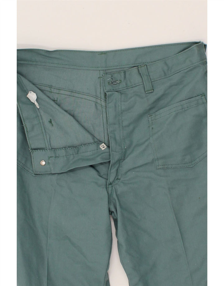 CARRERA Womens Bootcut Casual Trousers IT 42 Medium W26 L32 Blue Cotton Vintage Carrera and Second-Hand Carrera from Messina Hembry 