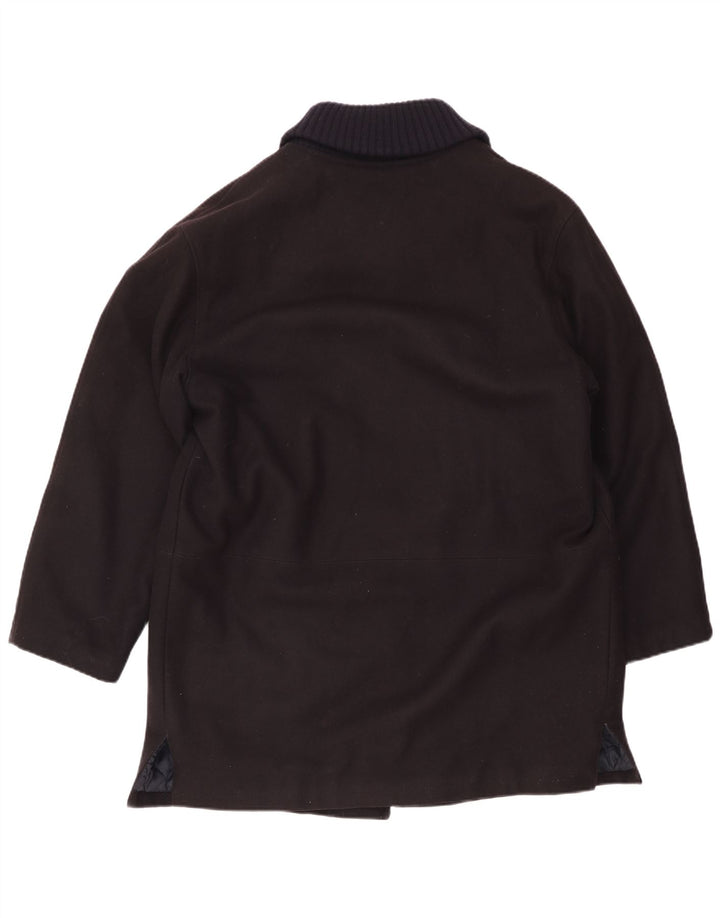 Vintage Ανδρικό Πανωφόρι UK 42 XL Μαύρη Βισκόζη