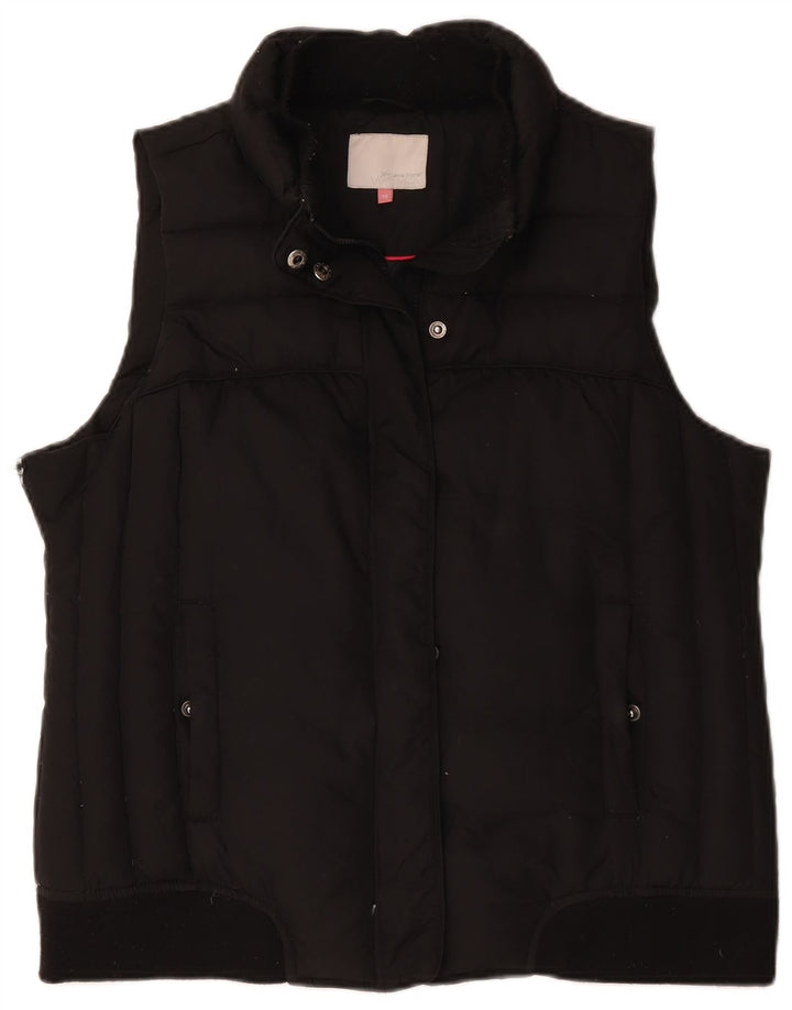 John Lewis Γυναικεία padded Gilet UK 16 Large Black Polyester