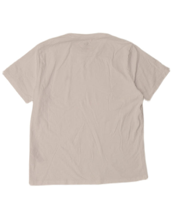 Ανδρικό μπλουζάκι Levi's Standard Top Large White Βαμβακερό