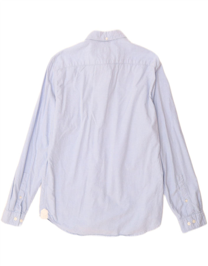 Ανδρικό πουκάμισο Jack Wills Slim Fit, μεσαίο μπλε βαμβακερό