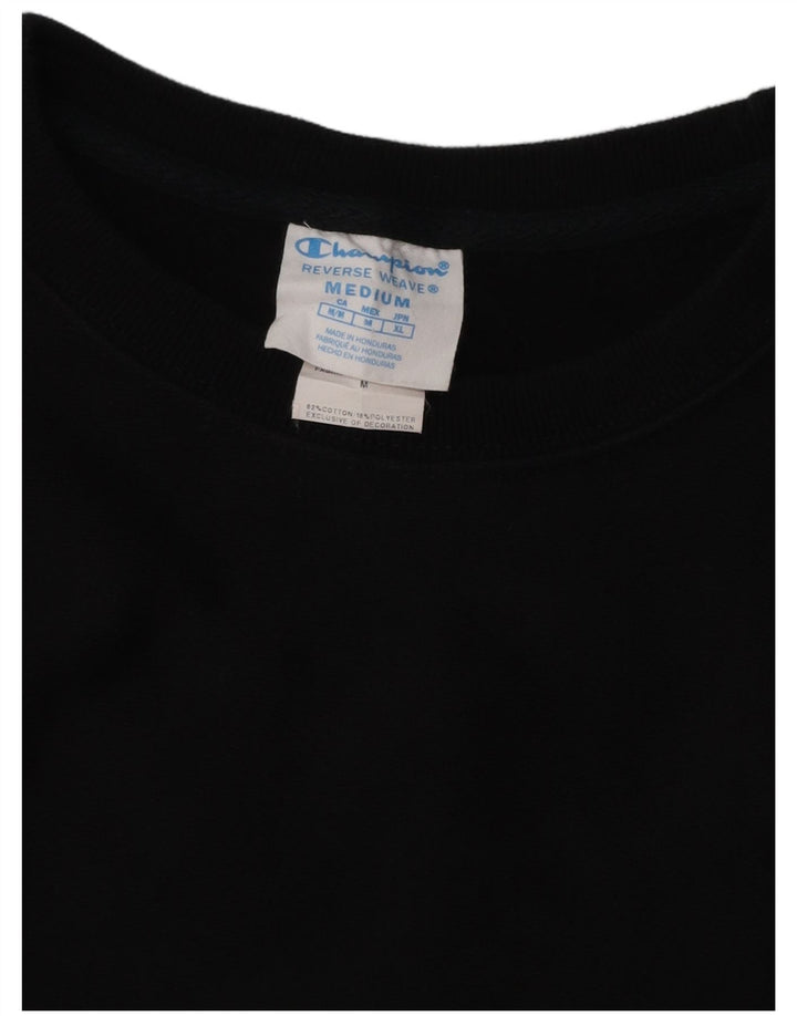 CHAMPION Γυναικείο Φούτερ Jumper UK 14 Μεσαίο μαύρο βαμβακερό