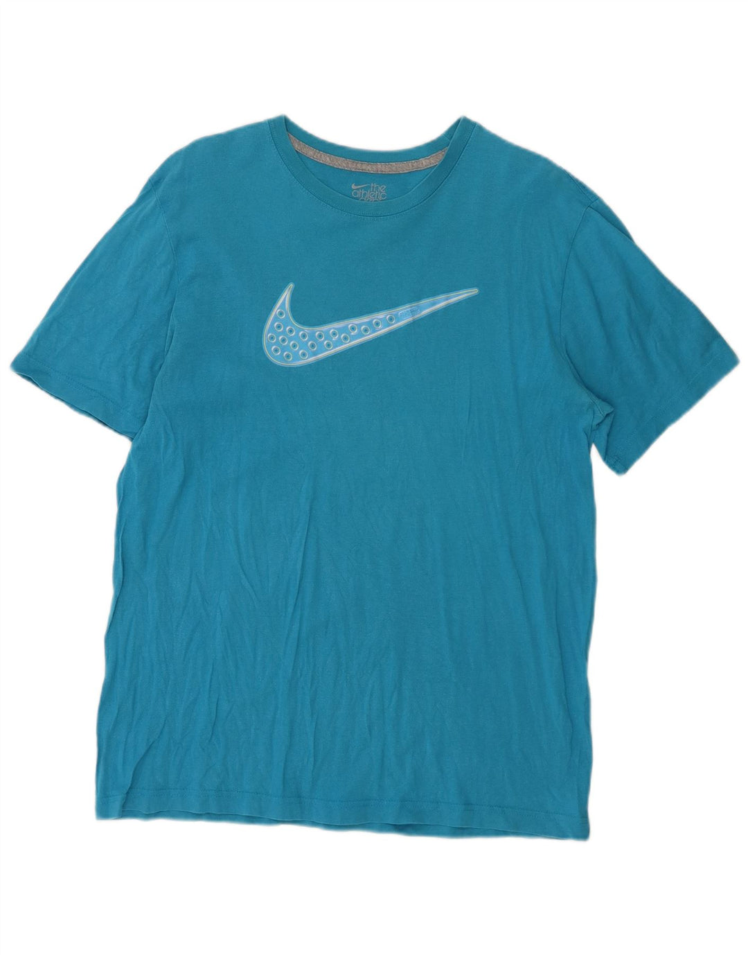Ανδρικό μπλουζάκι NIKE Regular Fit, γραφικό μπλουζάκι μεγάλο μπλε
