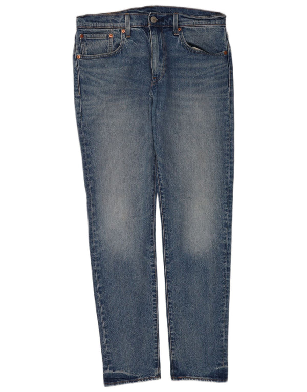 Levi's Mens 512 Slim Tapered Jeans W32 L32 Blue Cotton