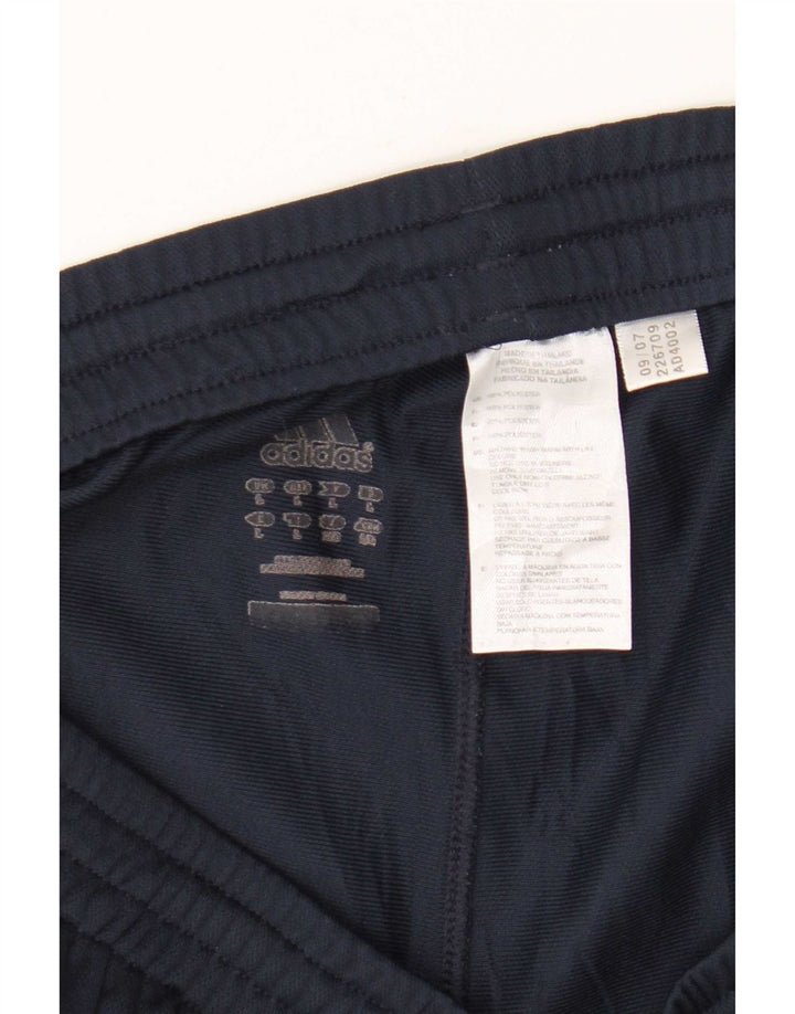 Ανδρικό αθλητικό σορτς Adidas Climalite μεγάλο μπλε ναυτικό πολυεστέρα