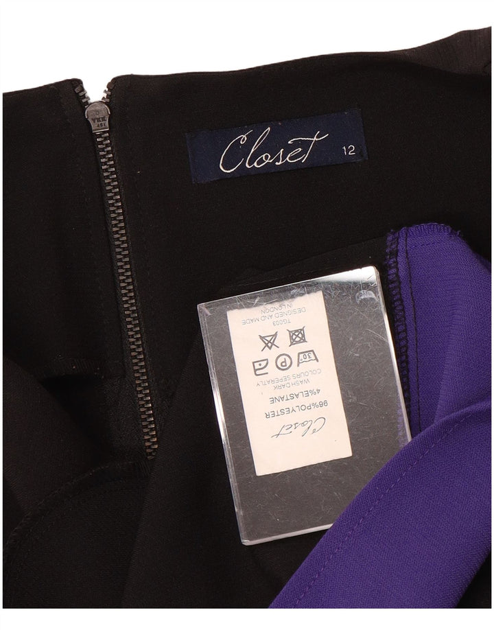 Γυναικείο Αμάνικο Φόρεμα UK 12 σε μεσαίο μαύρο χρώμα