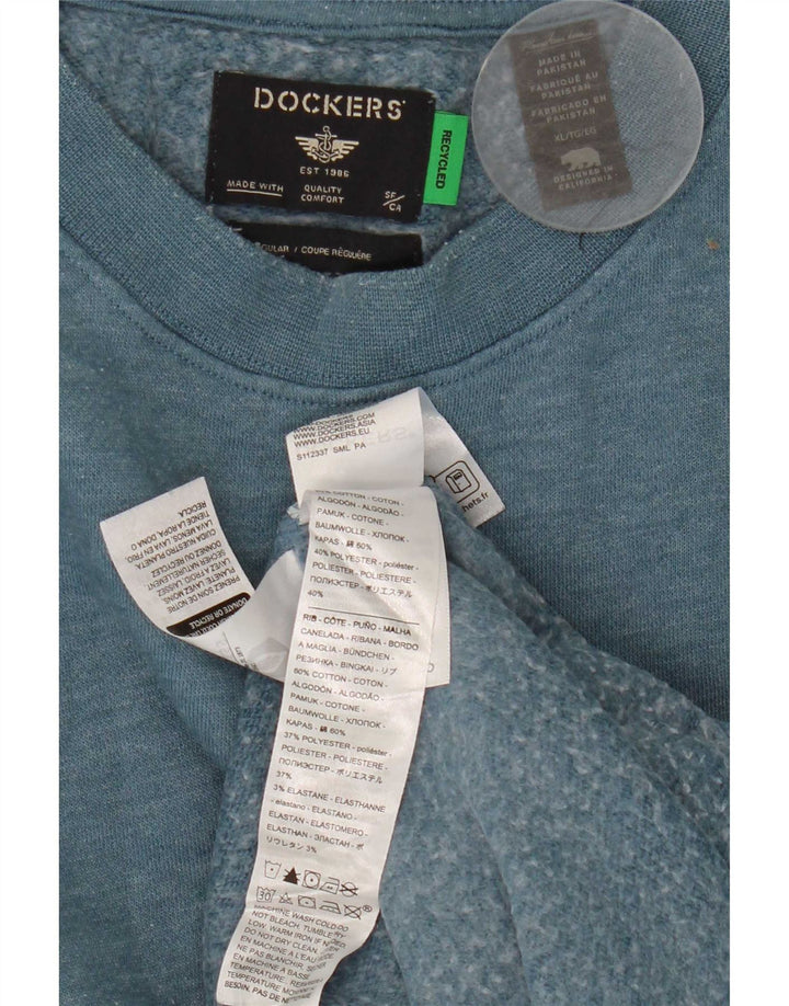 Ανδρική φούτερ Dockers Jumper XL Blue Cotton