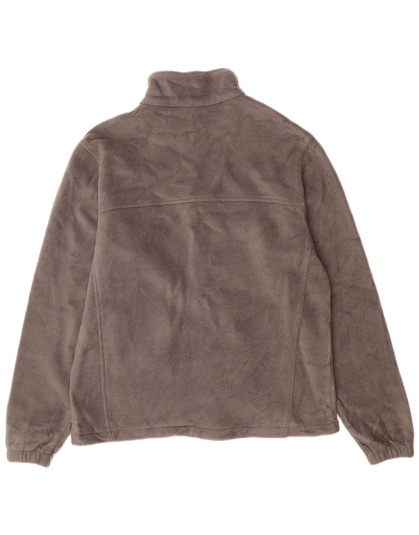 COLUMBIA Ανδρικό Fleece Jacket UK 40 Large Grey Polyester