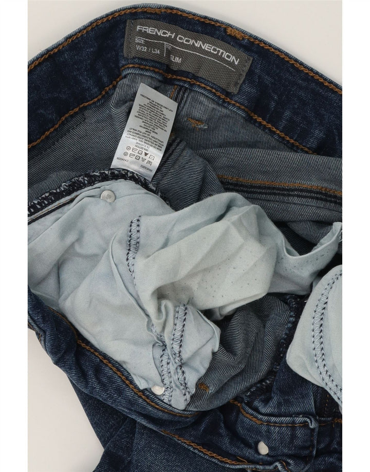 French Connection Ανδρικό Slim Jeans W32 L34 Blue Cotton