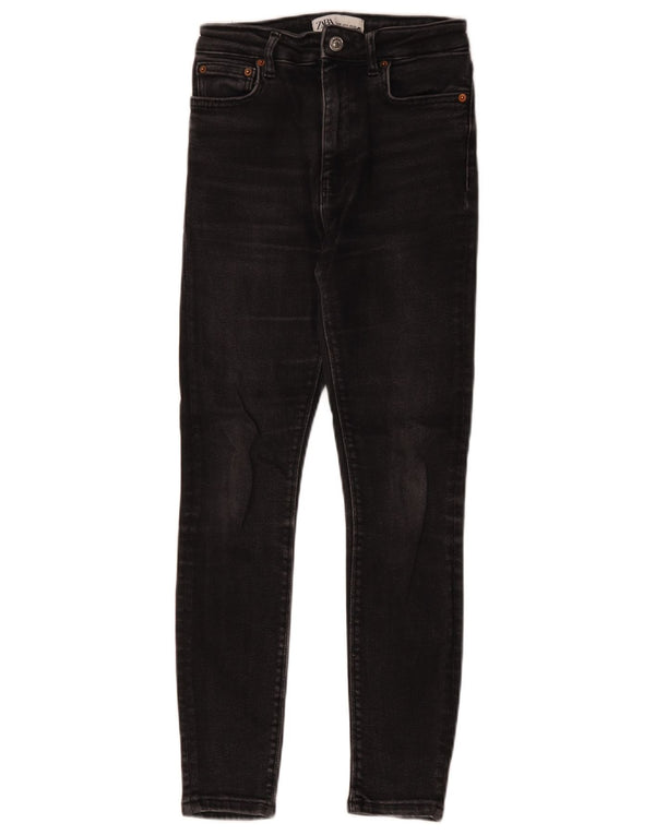 Zara Womens Skinny Jeans EU 36 XS W26 L26 Black