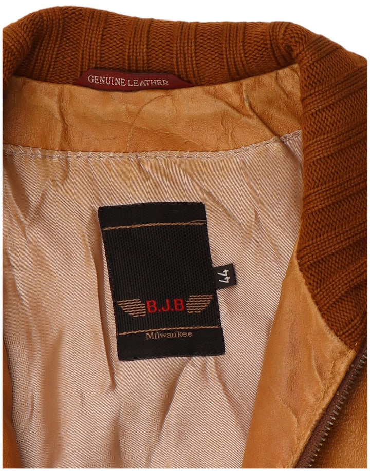 Milwaukee Γυναικείο Δερμάτινο Μπουφάν IT 44 Δερμάτινο Μεσαίο Καφέ