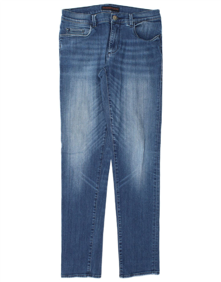 TRUSSARDI Mens Slim Jeans W30 L34 Blue