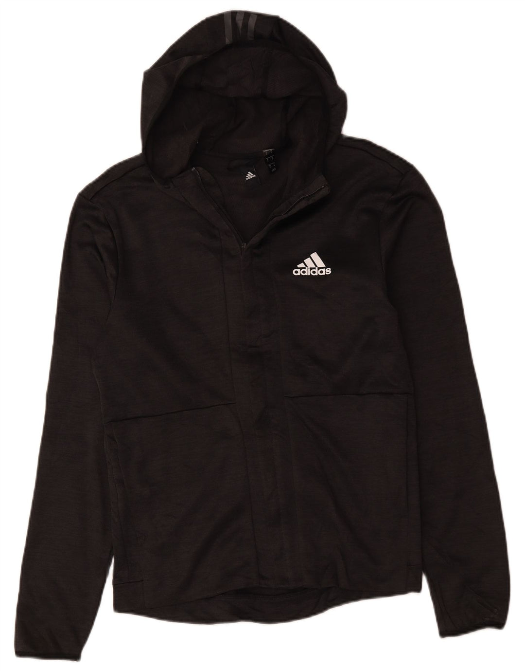 Adidas Ανδρική αθλητική φόρμα με κουκούλα Top Jacket Μικρό Γκρι Πολυεστέρας