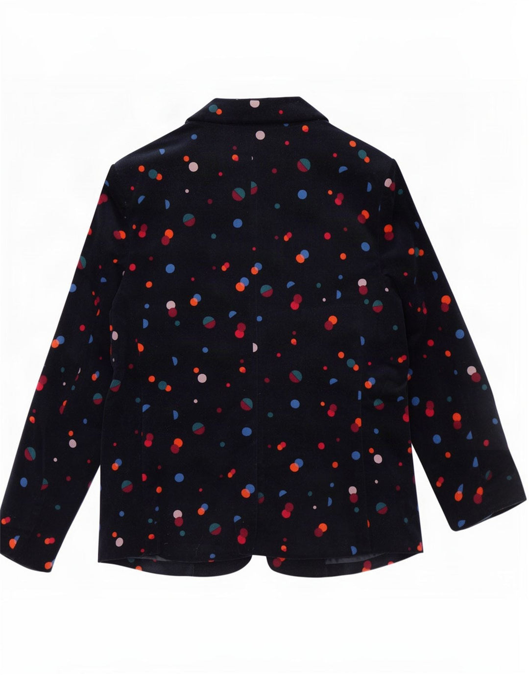 Monsoon Γυναικείο σακάκι σακάκι 1 κουμπιού UK 14 Medium Navy Blue Cotton