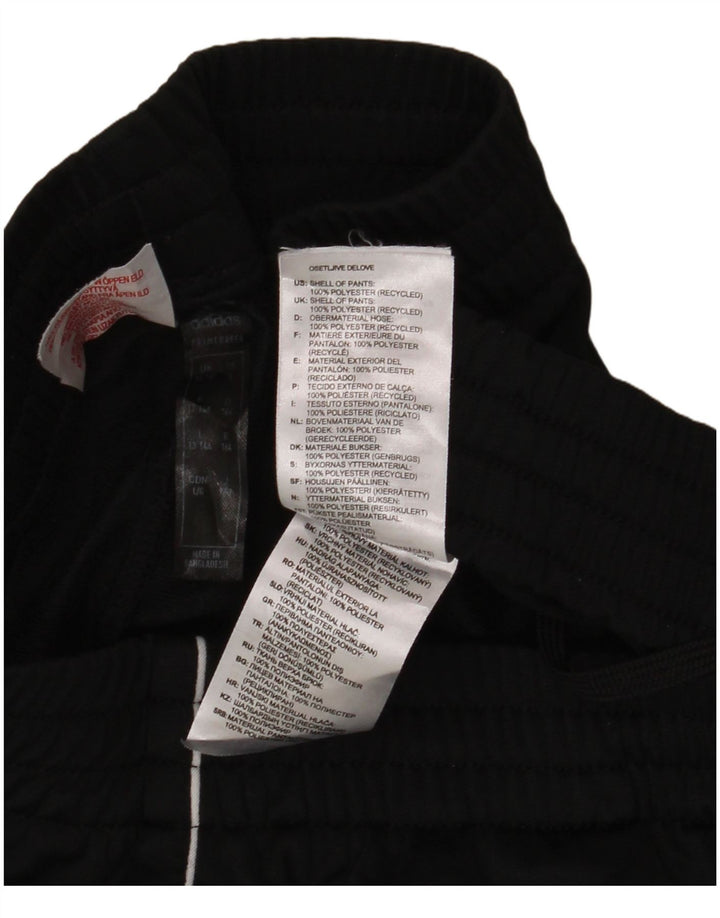 ADIDAS για αγόρια αθλητικά παντελόνια Joggers 13-14 ετών μαύρο πολυεστέρα