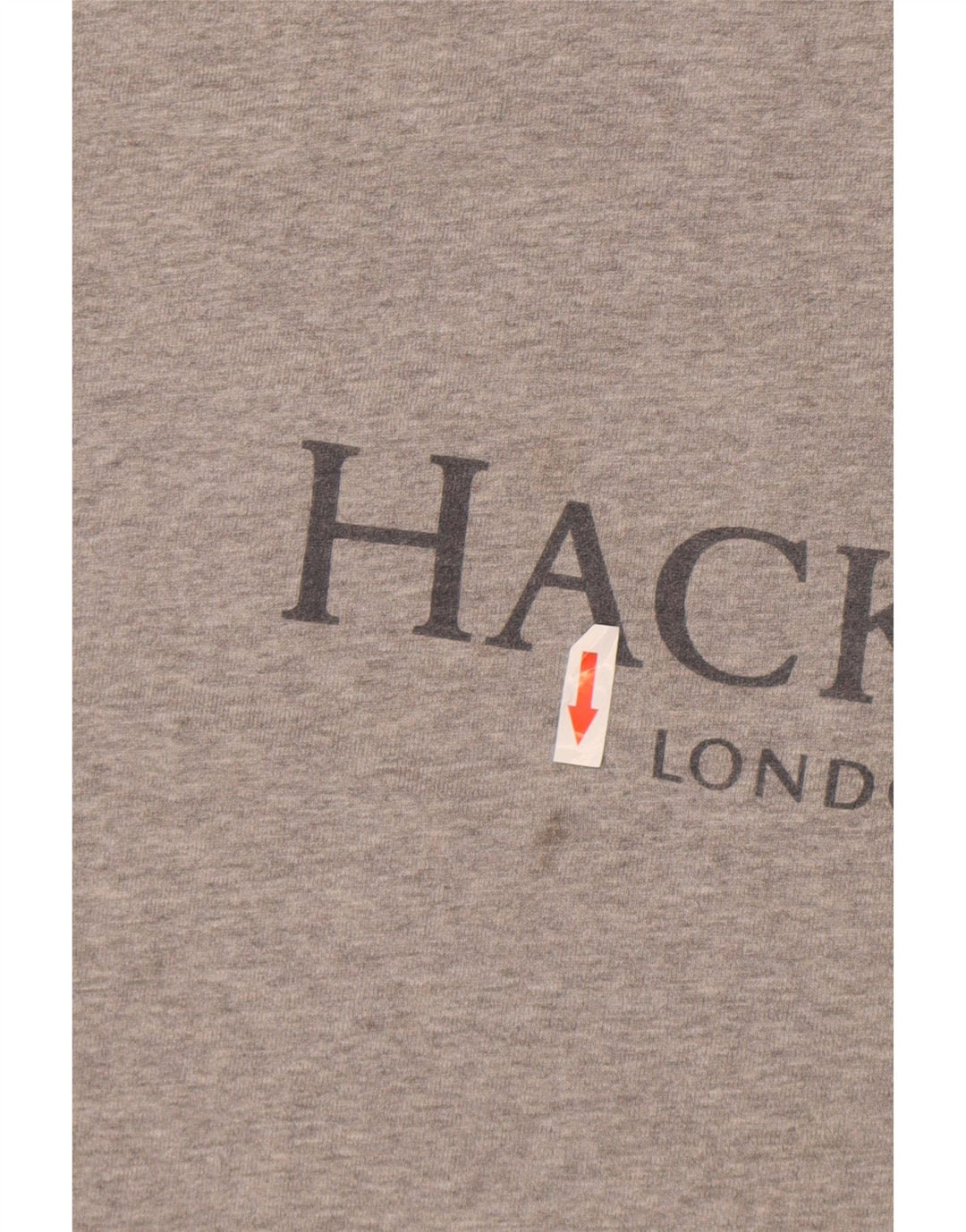 Ανδρικό γραφικό φούτερ Hackett Classic Fit Jumper 3XL Γκρι βαμβακερό