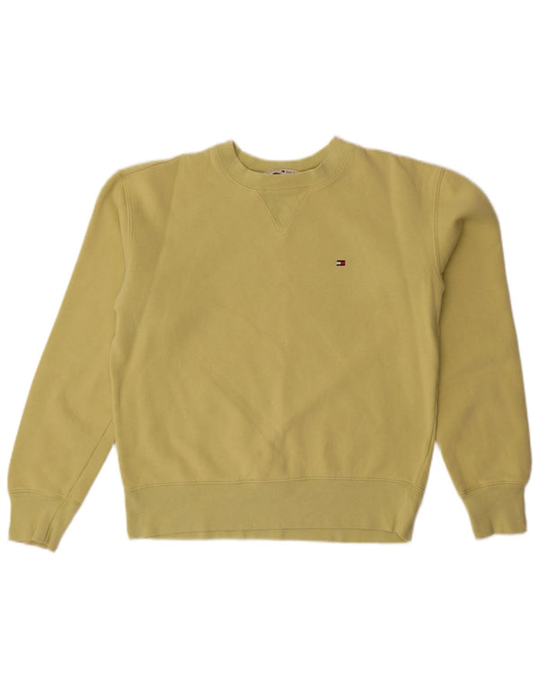 Tommy Hilfiger Γυναικεία Φούτερ Jumper UK 14 Medium Green