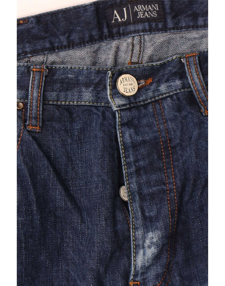 Armani Ανδρικό τζιν ίσιο W32 L35 Navy Blue