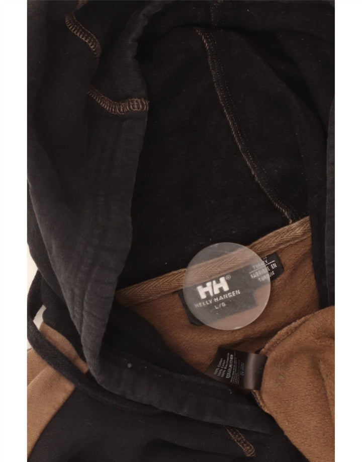 Helly Hansen Ανδρικό γραφικό κουκούλα, μεγάλο μαύρο χρώμα, βαμβακερό