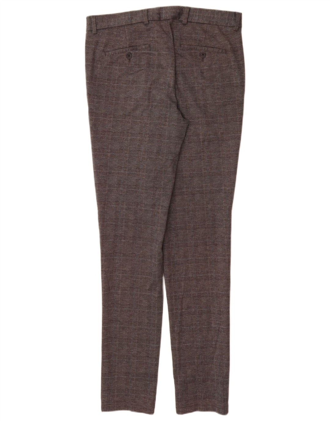 Ανδρικό λεπτό παντελόνι Chino Jack & Jones W32 L34 Γκρι πολυεστέρας Houndstooth