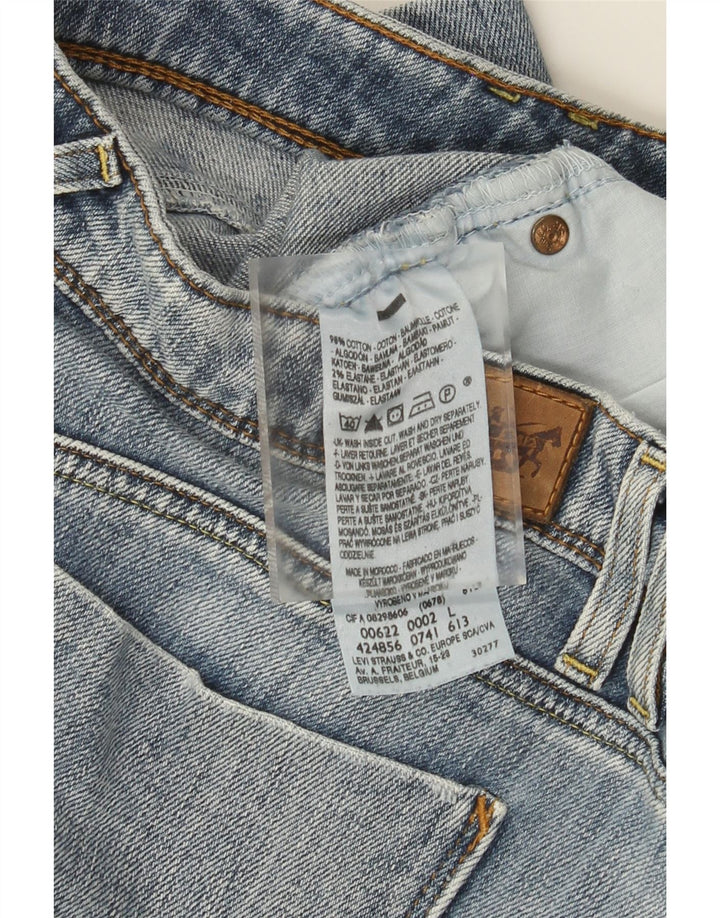 Γυναικεία Μίνι Τζιν Φούστα LEVI'S Μεγάλη W34 Μπλε Βαμβακερή