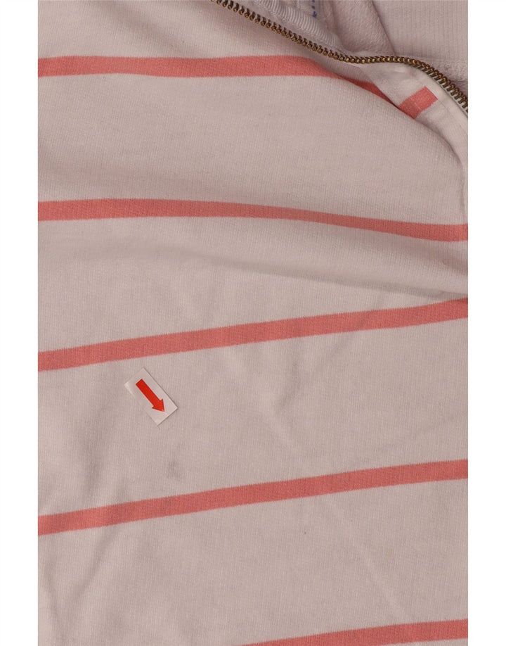 CREW CLOTHING Γυναικεία φούτερ με φερμουάρ Jumper UK 12 Medium White Ride