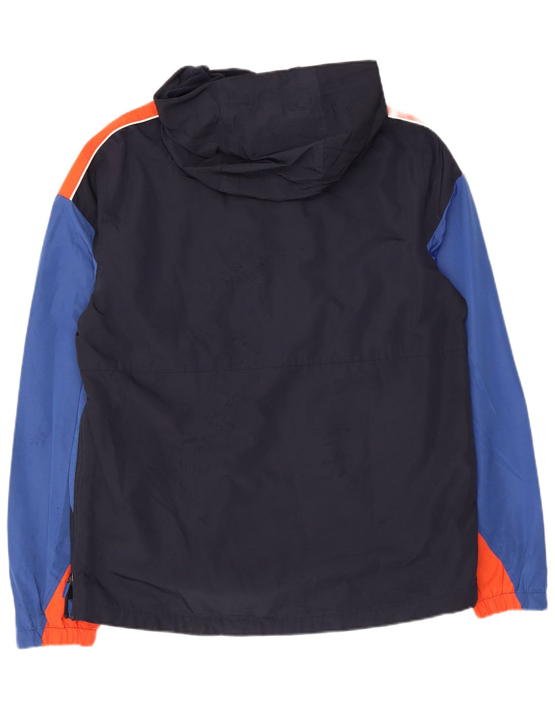 Ανδρικό μπουφάν Anorak SUPERDRY με κουκούλα UK 38 Medium Navy Blue Colourblock