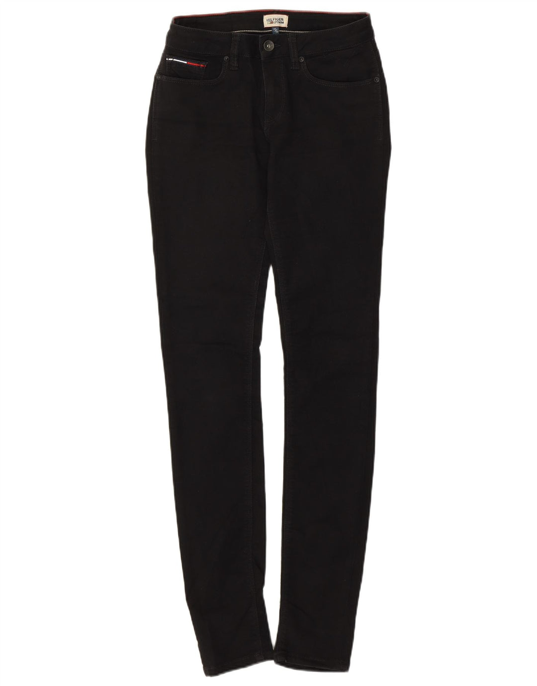 Tommy Hilfiger Γυναικείο Slim Jeans W25 L32 Μαύρο βαμβακερό