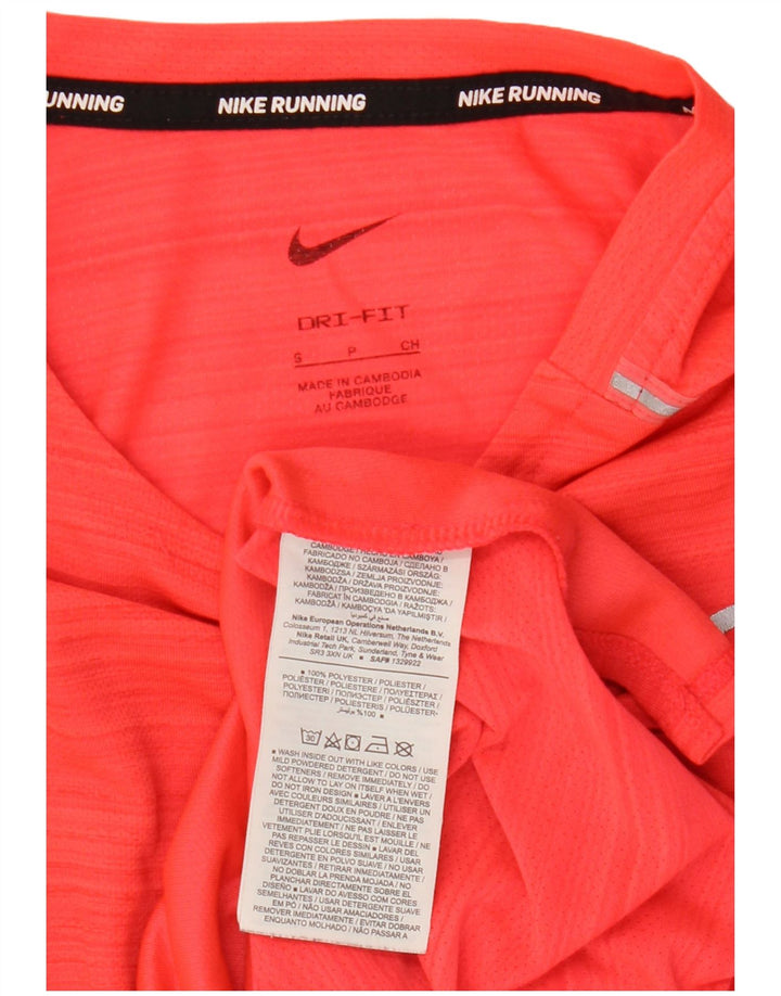 Ανδρικό μπλουζάκι Nike Dri Fit T-shirt, μικρό κόκκινο ριγέ πολυεστέρα