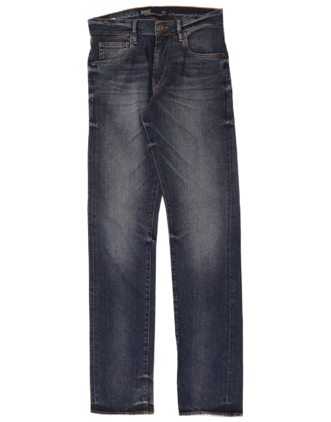 Rifle Ανδρικό Slim Jeans W28 L34 Μπλε Βαμβακερό