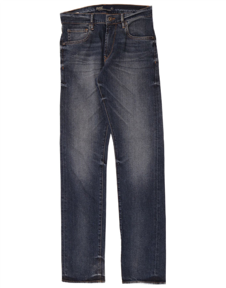 Rifle Ανδρικό Slim Jeans W28 L34 Μπλε Βαμβακερό