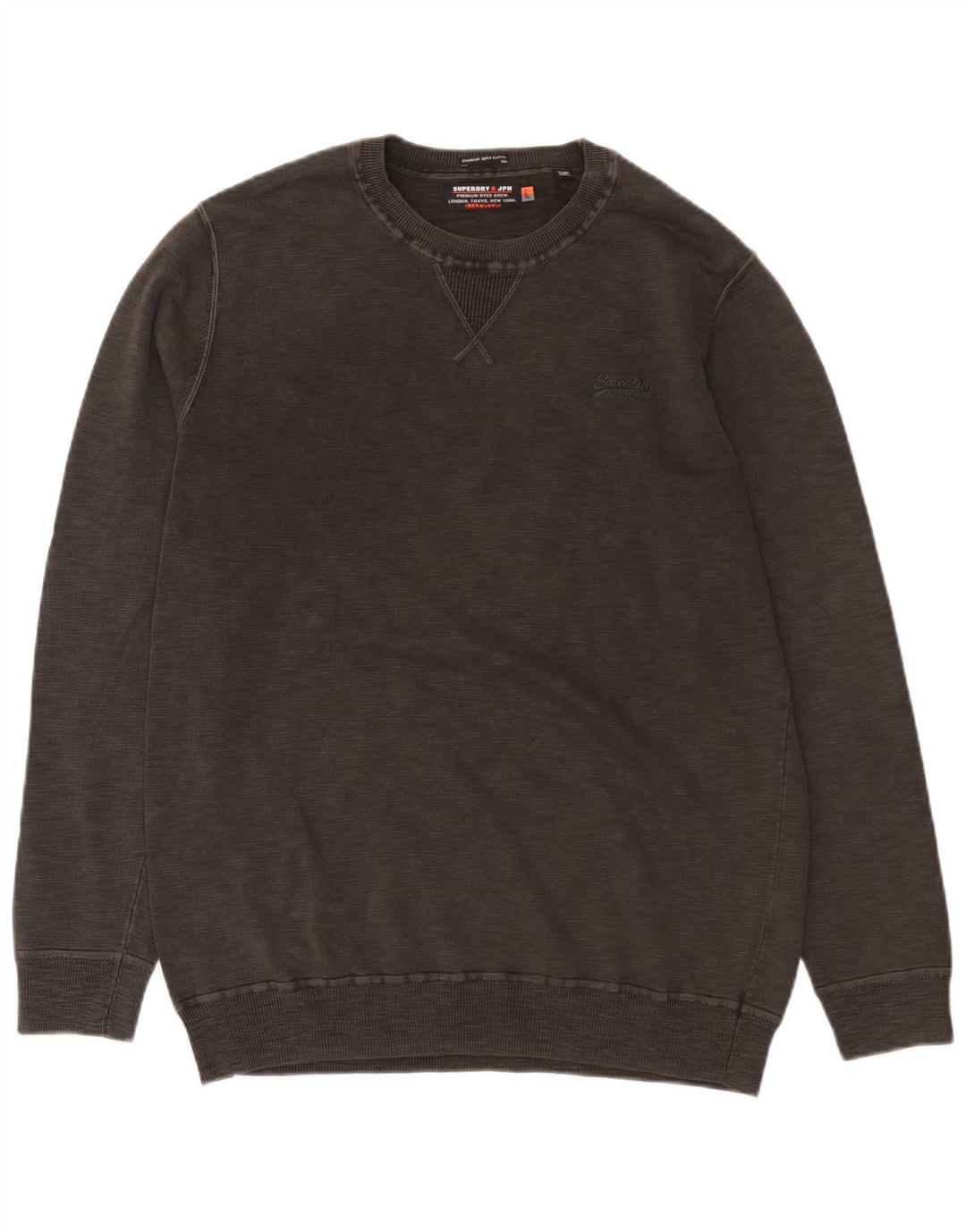 Ανδρικό φούτερ Superdry Jumper 2XL Γκρι βαμβακερό