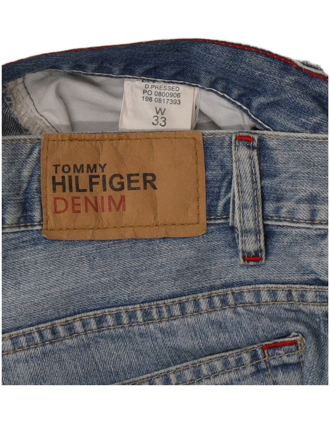 TOMMY HILFIGER Ανδρικό τζιν ίσιο W33 L34 Μπλε