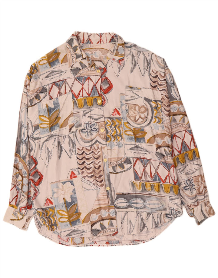 Γυναικείο πουκάμισο VINTAGE UK 18 XL Λευκό συνονθύλευμα