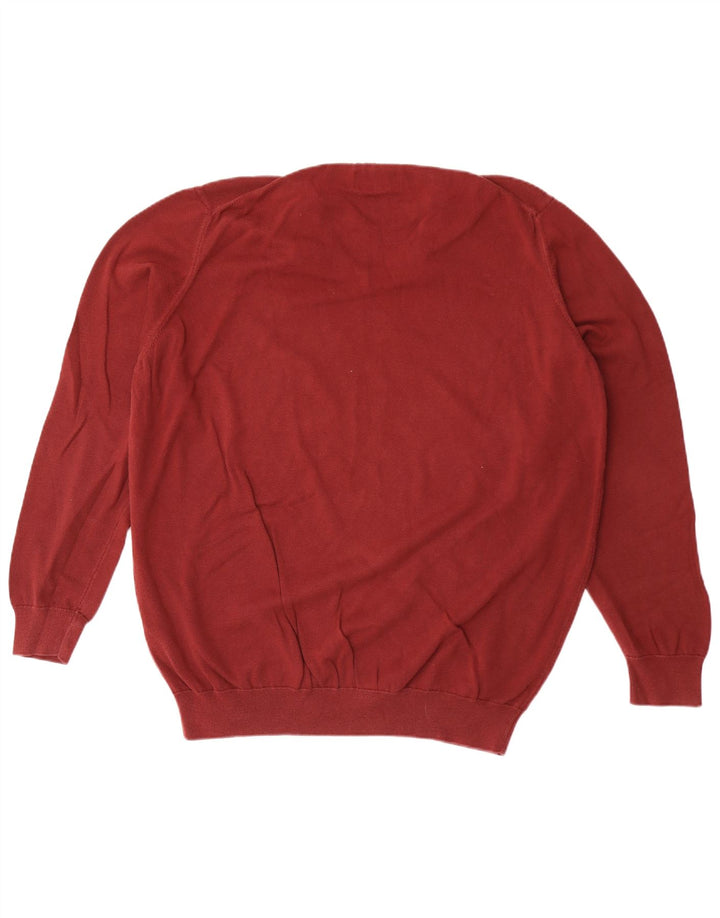 Ανδρικό πουλόβερ Barbour με V λαιμόκοψη 2XL βαμβακερό βαμβακερό