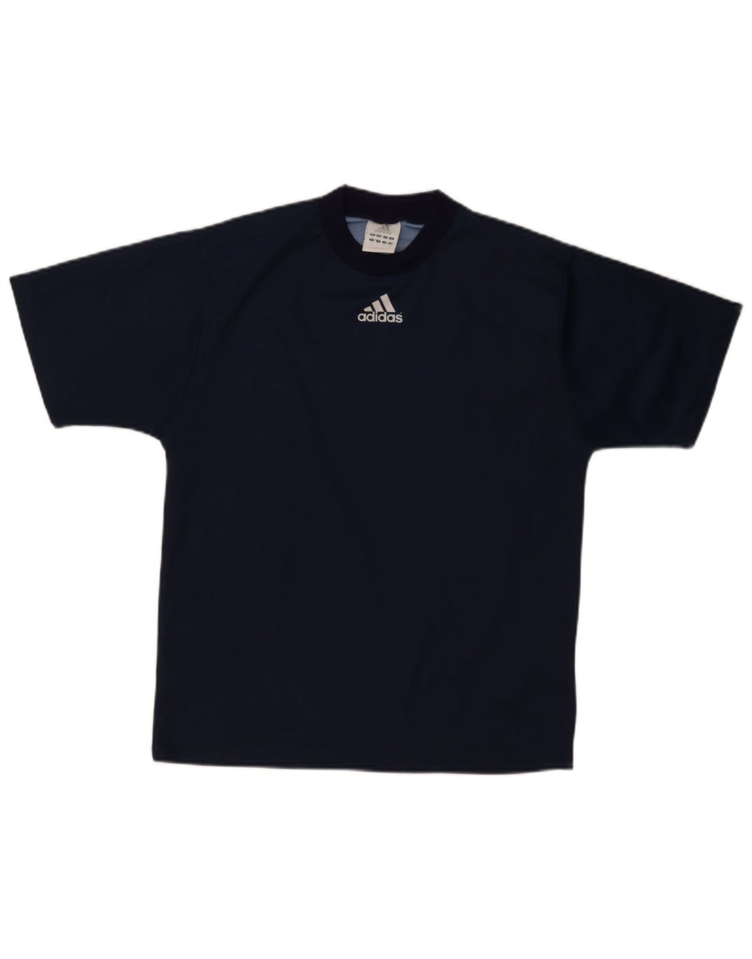 Ανδρικό γραφικό T-Shirt Adidas Top Small Navy Blue Polyester