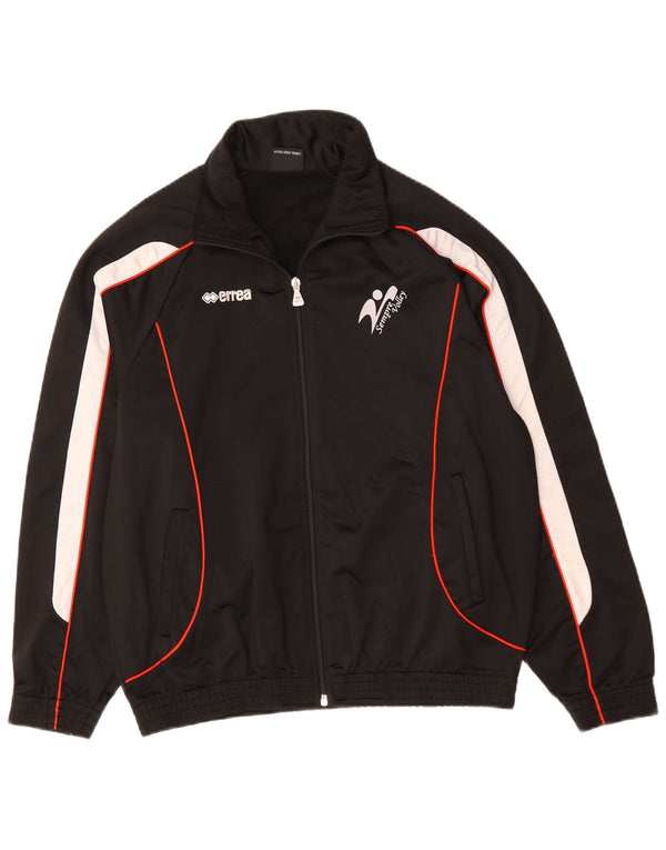 ERREA Ανδρική φόρμα φόρμας γραφικών Top Jacket Large Black Colourblock Polyester
