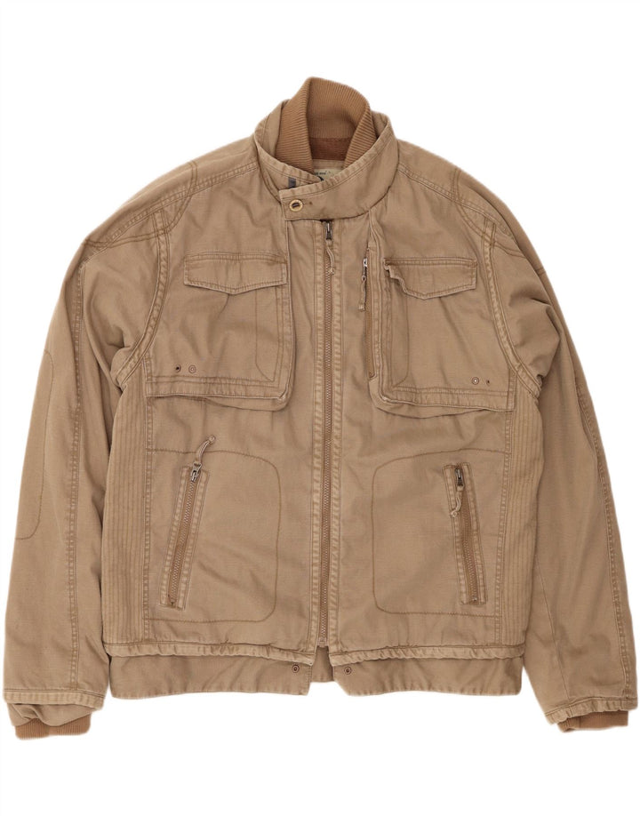 Ανδρικό Utility Μπουφάν Fat Face UK 42 XL Beige βαμβακερό