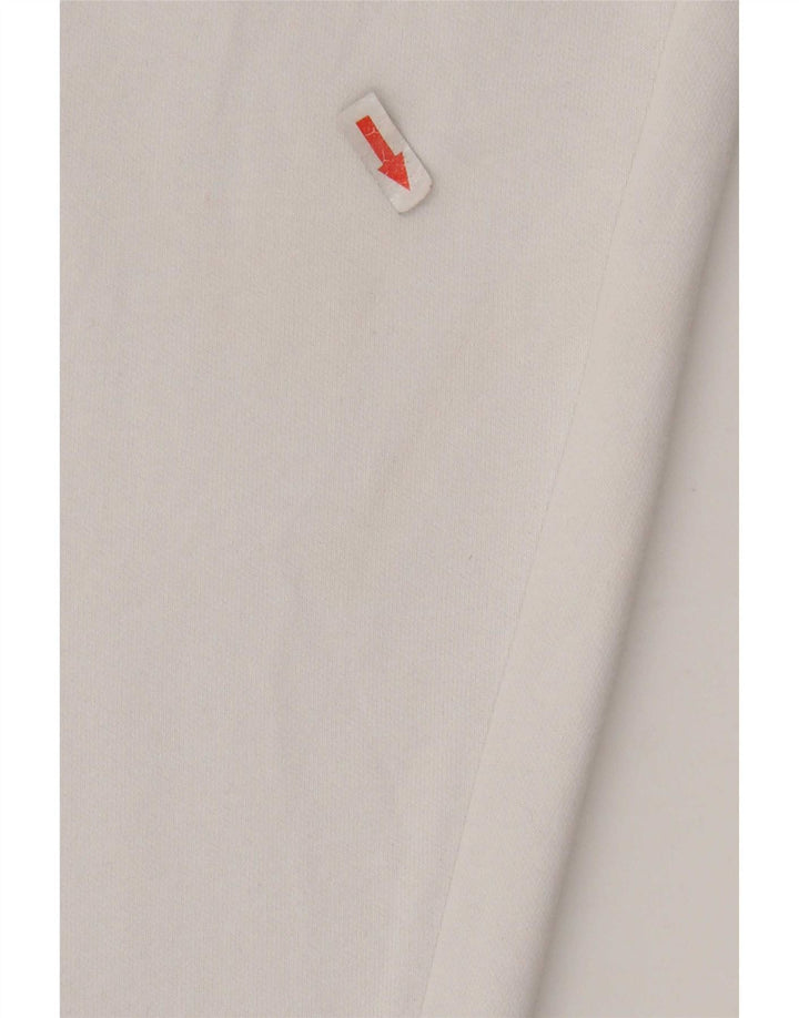 Kappa Γυναικεία φόρμα παντελόνι Joggers UK 12 Medium White