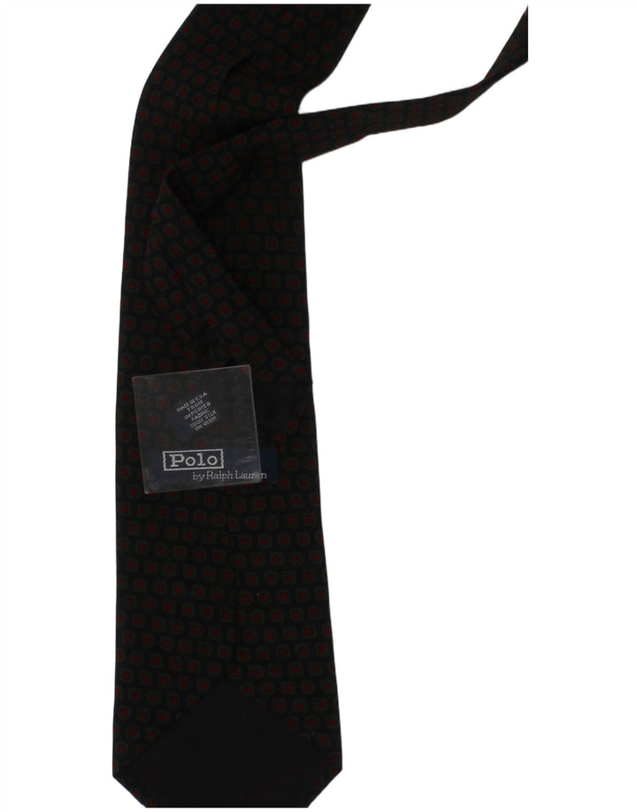 Ανδρική γραβάτα Polo Ralph Lauren One Size Navy Blue Geometric Silk Classic