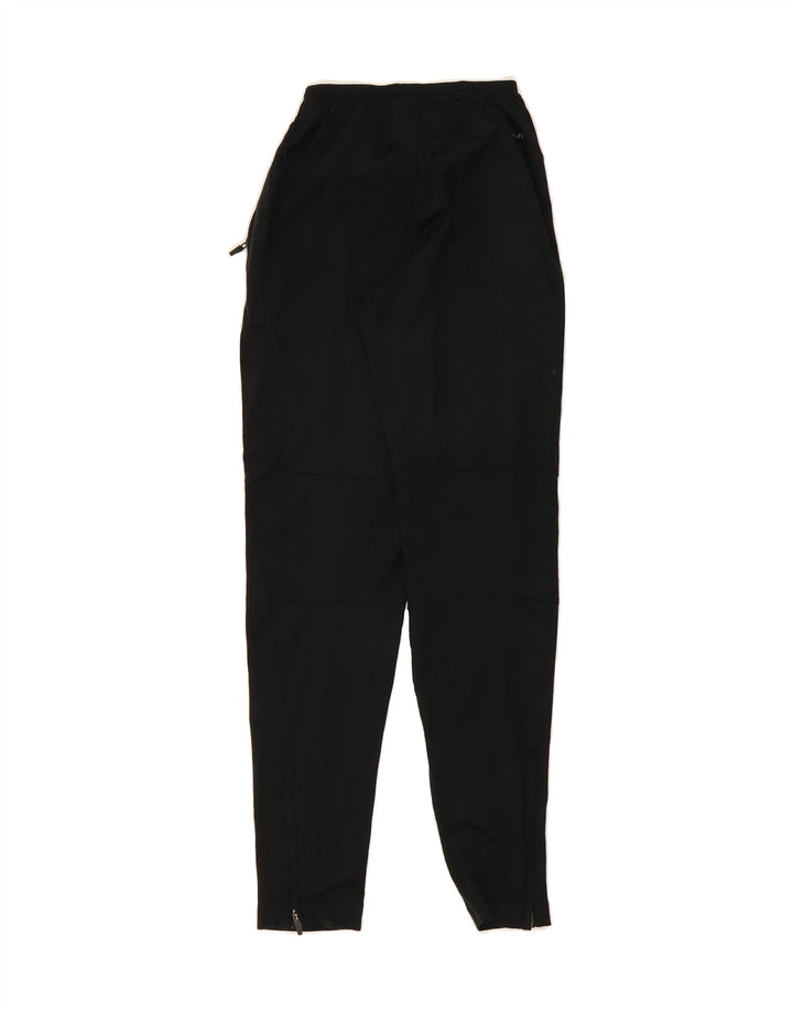 NIKE Womens Dri Fit Tracksuit Trousers UK 4 XS Black Polyester Vintage Nike and Second-Hand Nike from Messina Hembry 